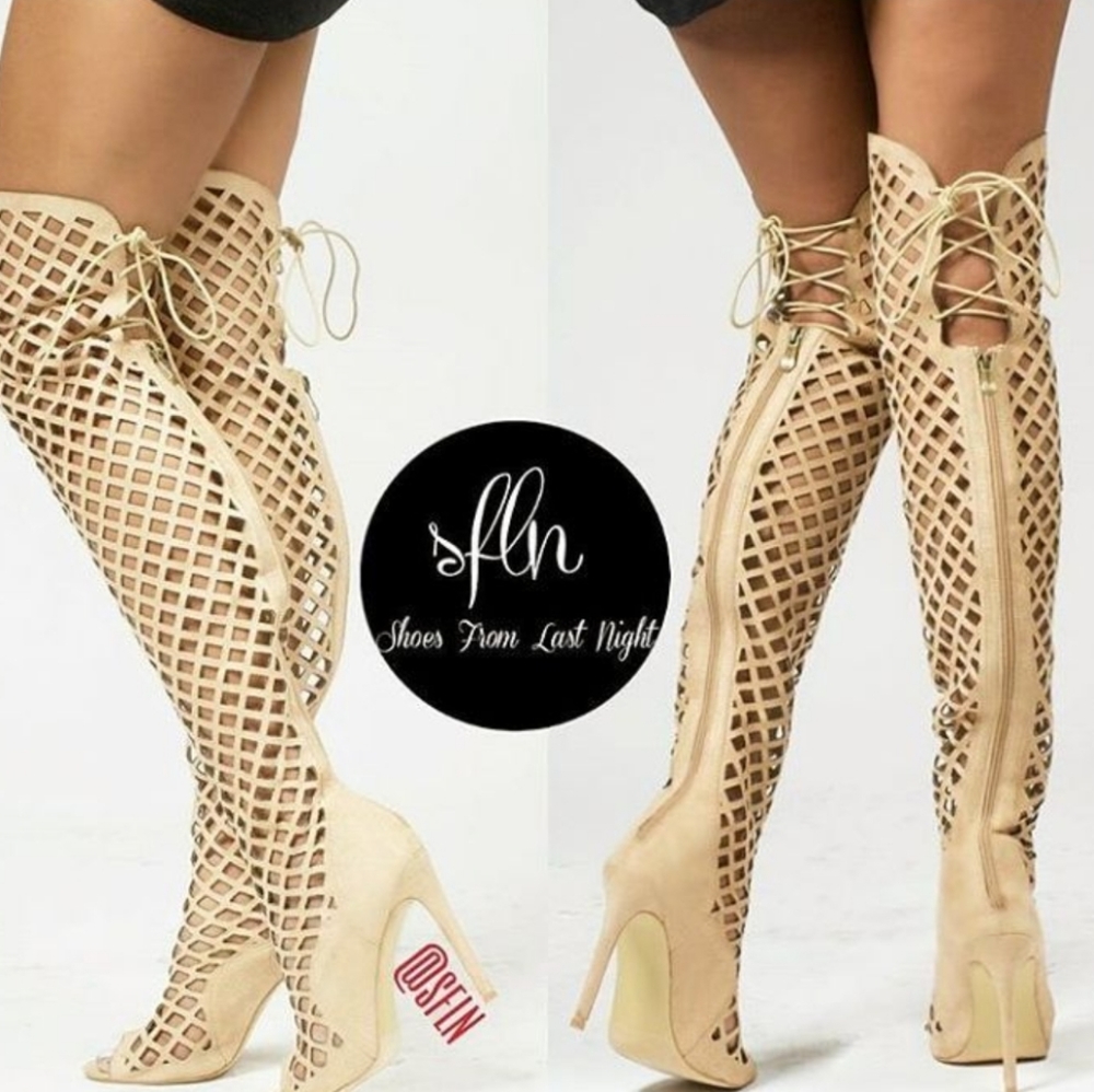 Queen Thigh-High Boots